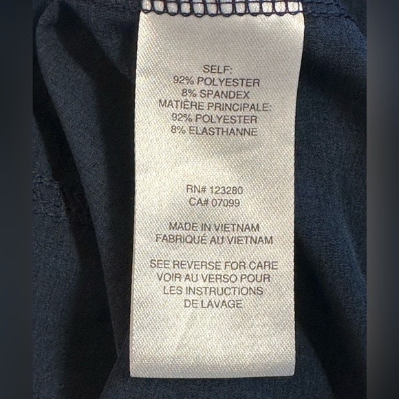 Travis Mathew Navy Topflight Men's Golf Hoodie Jacket - Picture 7 of 7